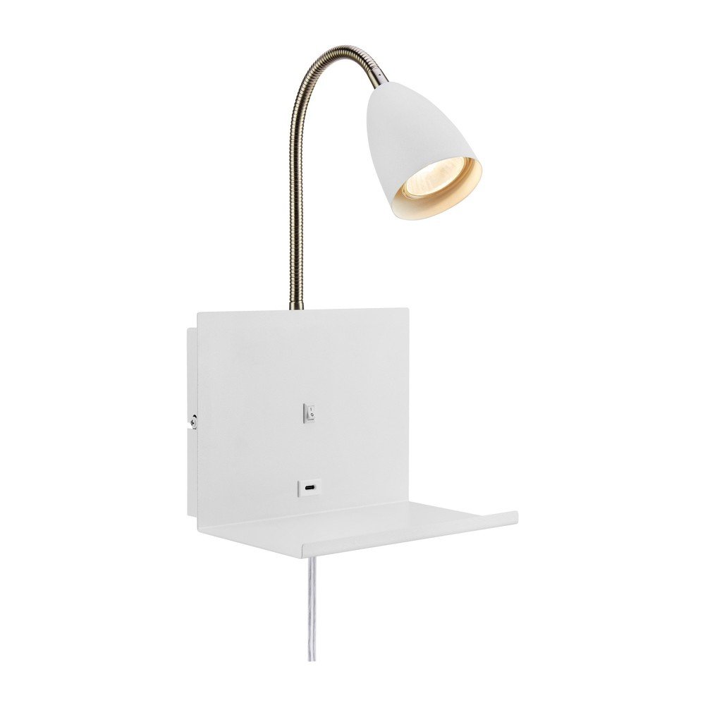 Fehér fali lámpa Cuarto – Markslöjd