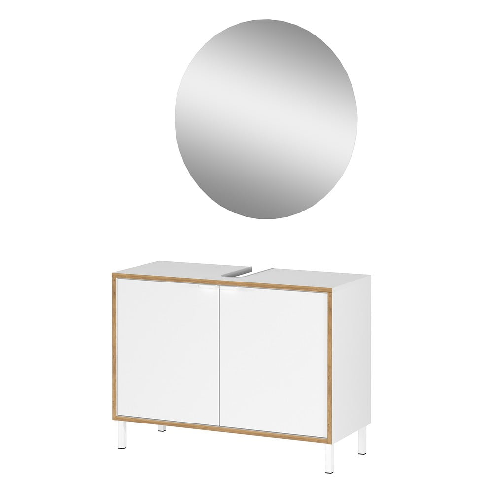 Fehér fürdőszoba bútor szett Topeka – Germania