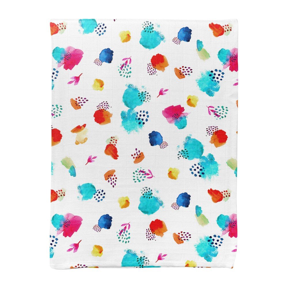 Fehér muszlin gyerek takaró 75x100 cm Summer – Mijolnir