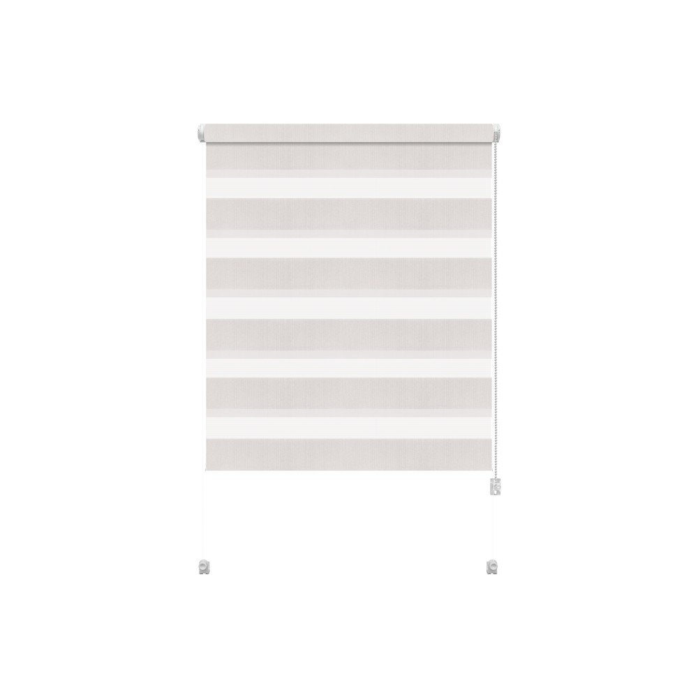 Fehér nappali-éjszakai roló 68x215 cm Zebra – Gardinia