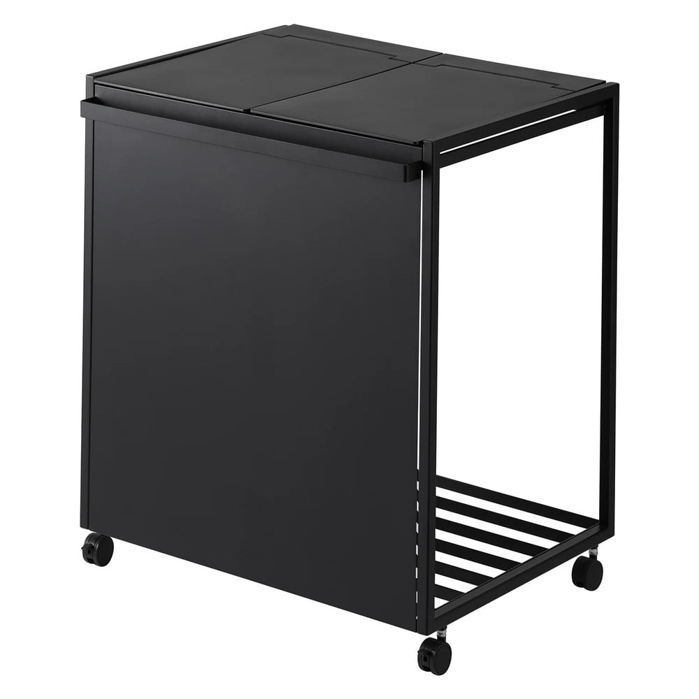 Fekete fém szelektív szemetes Tower – YAMAZAKI