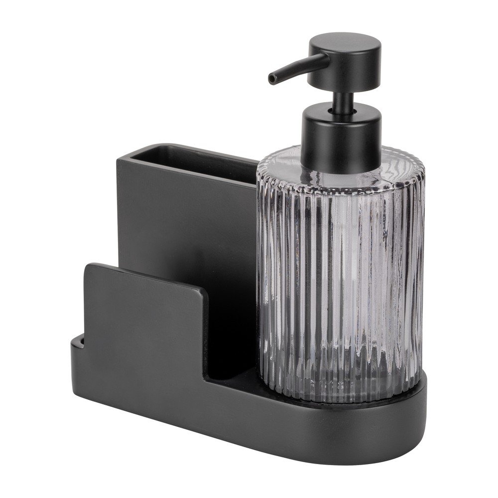 Fekete poligyanta mosogatóeszköz tartó Pina – Wenko