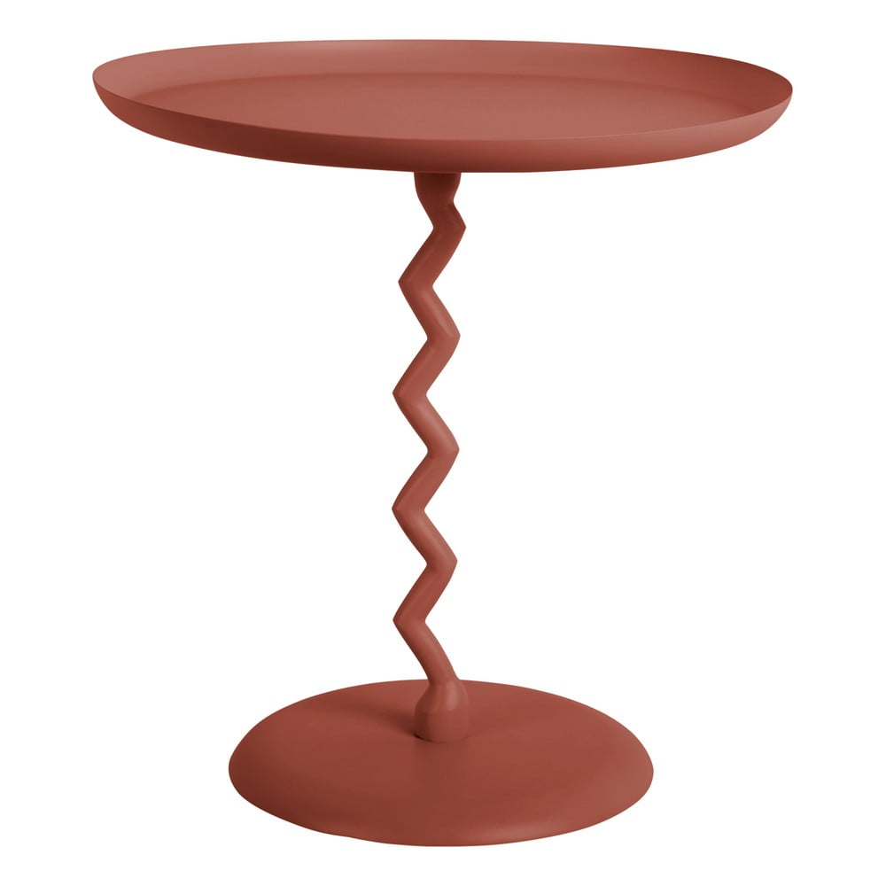 Fém kerek tárolóasztal ø 40 cm Zig Zag – Leitmotiv