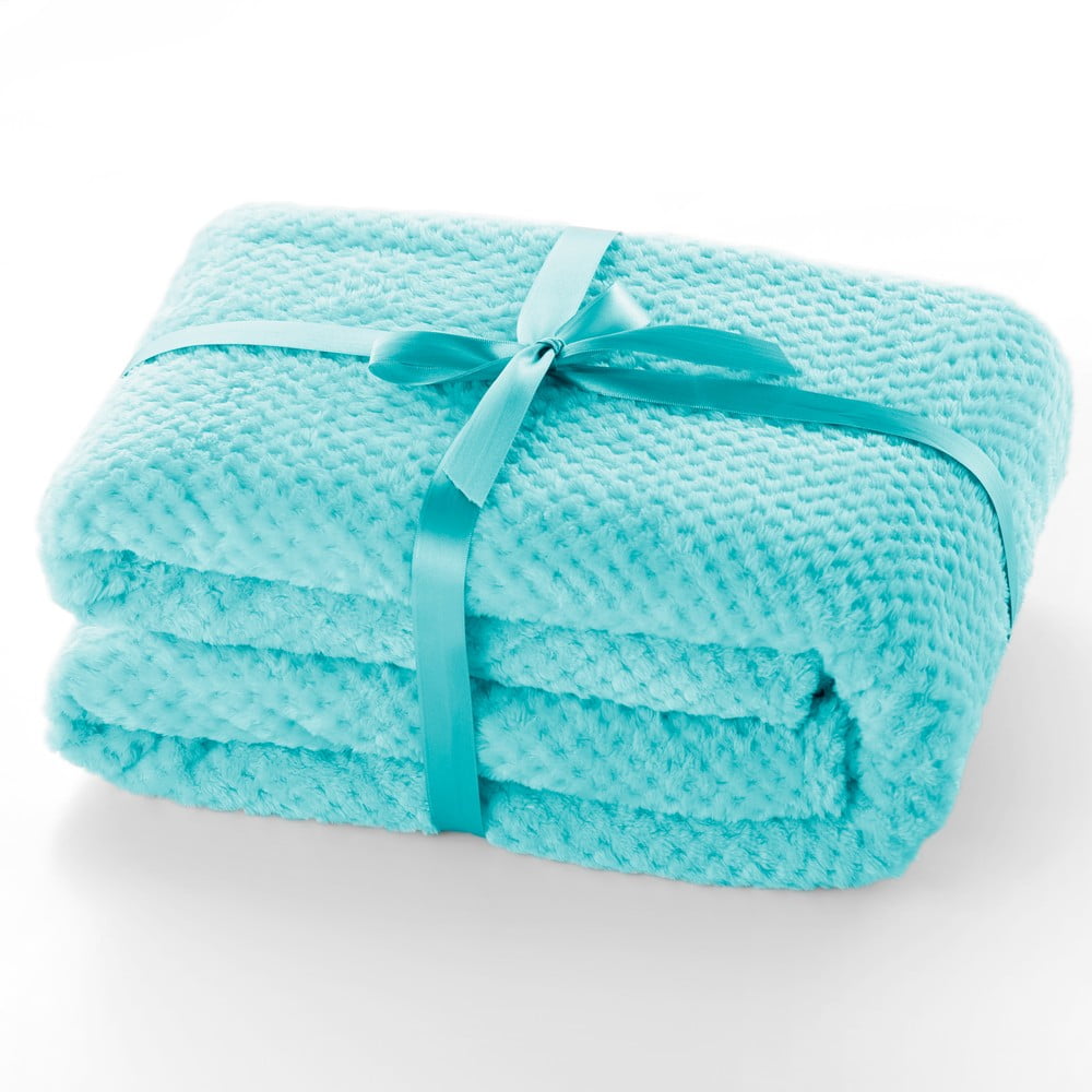 Henry türkizkék mikroszálas ágytakaró