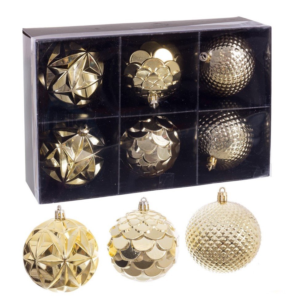 Karácsonyfadísz készlet 6 db-os ø 8 cm – Casa Selección