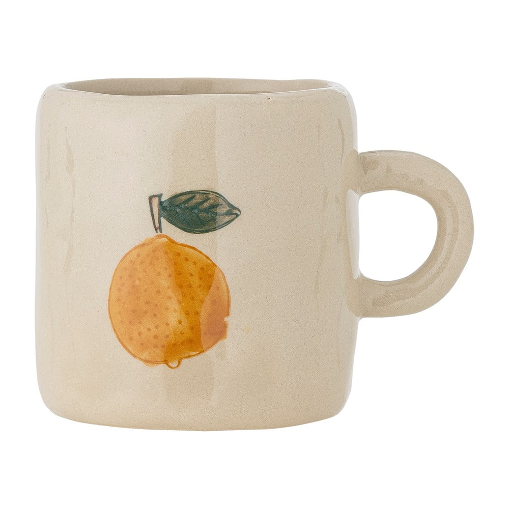 Krémszínű agyagkerámia bögre 230 ml Agnes – Bloomingville Mini