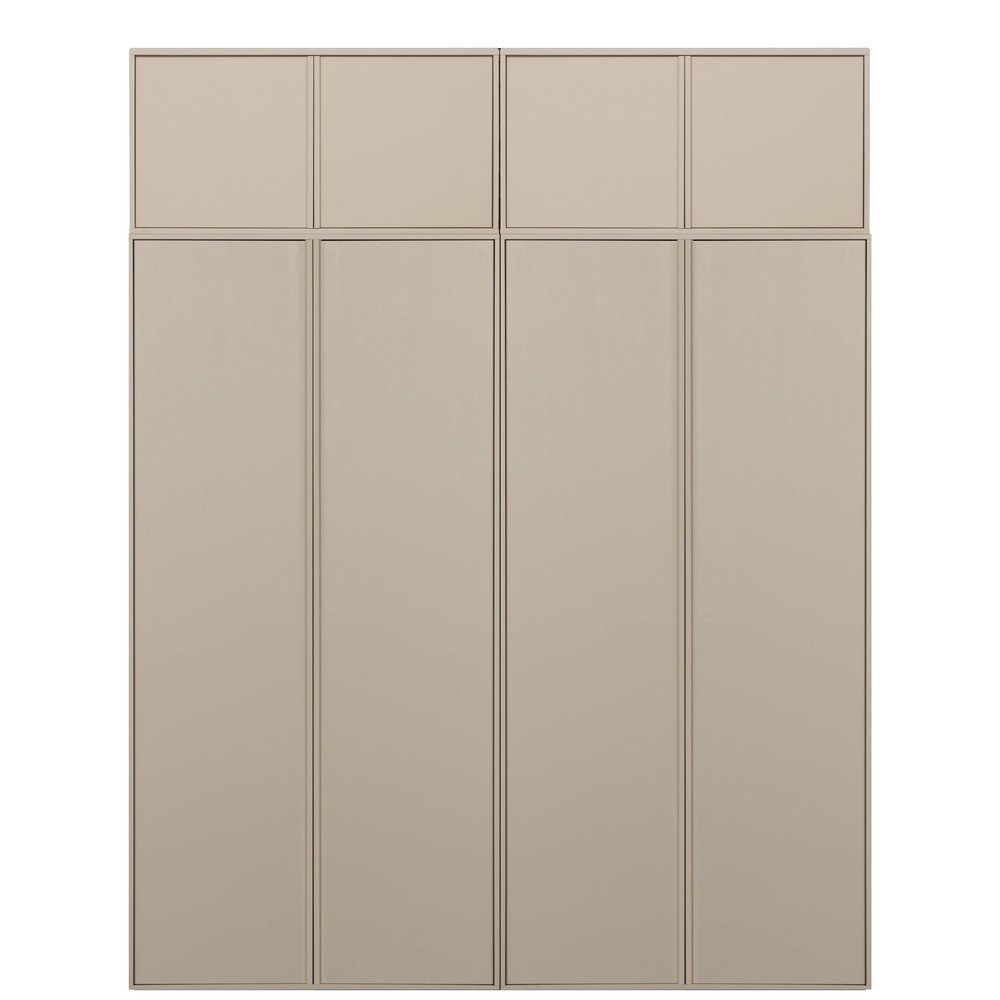 Krémszínű borovi fenyő moduláris szekrény 200x250 cm Daily – vtwonen