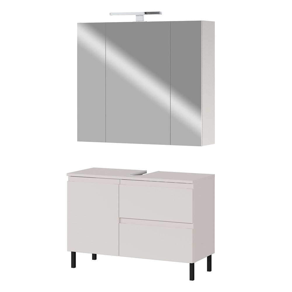 Krémszínű fürdőszoba bútor szett Salinas – Germania