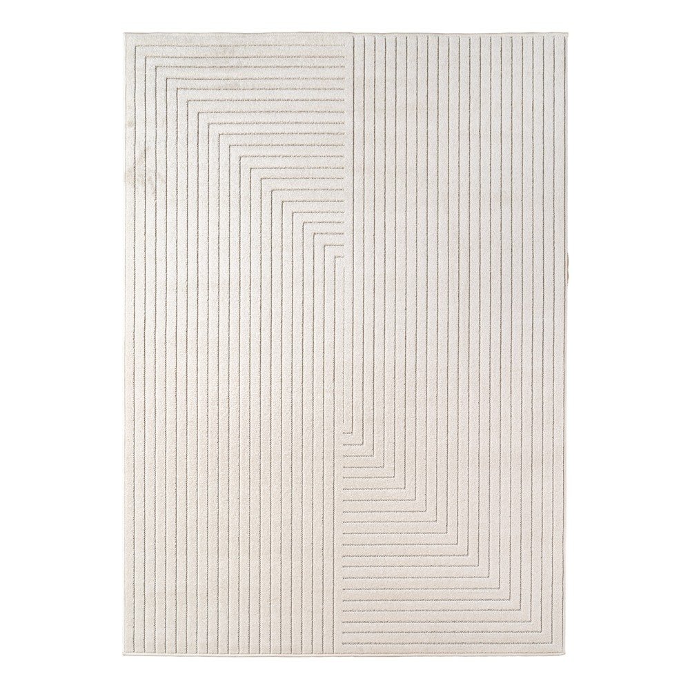 Krémszínű kültéri-beltéri futószőnyeg 80x250 cm Nova 1202 – Ayyildiz Carpets