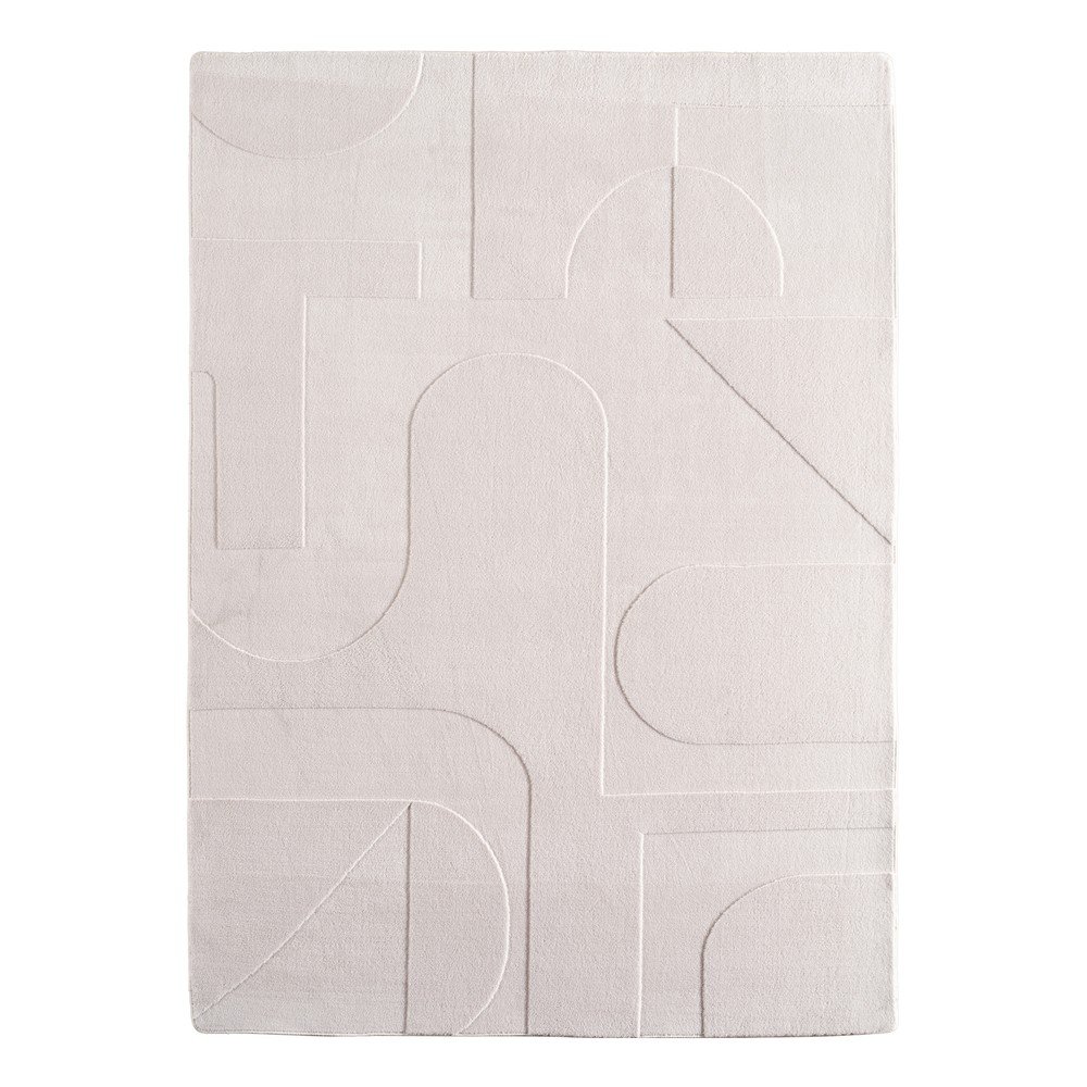 Krémszínű mosható szőnyeg 80x150 cm Pompei 1614 – Ayyildiz Carpets