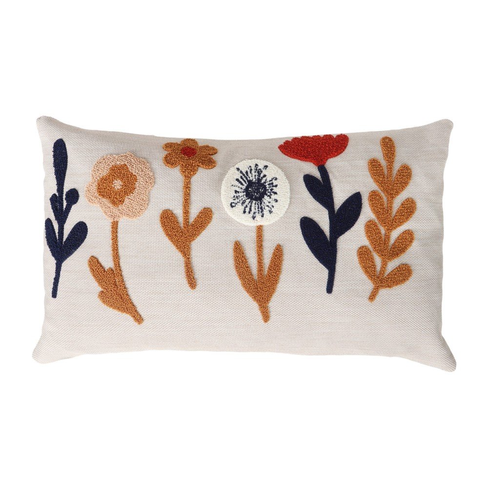 Len párnahuzat 25x43 cm Orkide – Mioli Decor