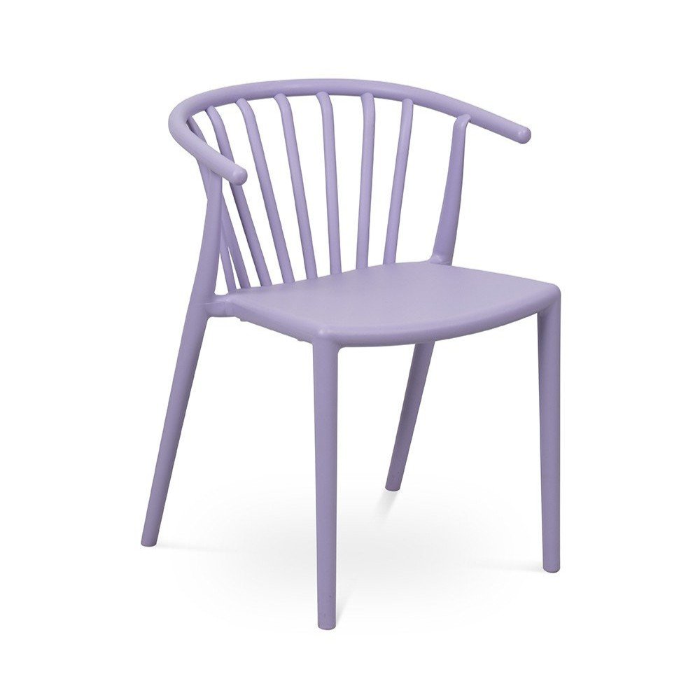 Levendula színű műanyag kerti szék Capri – Bonami Essentials