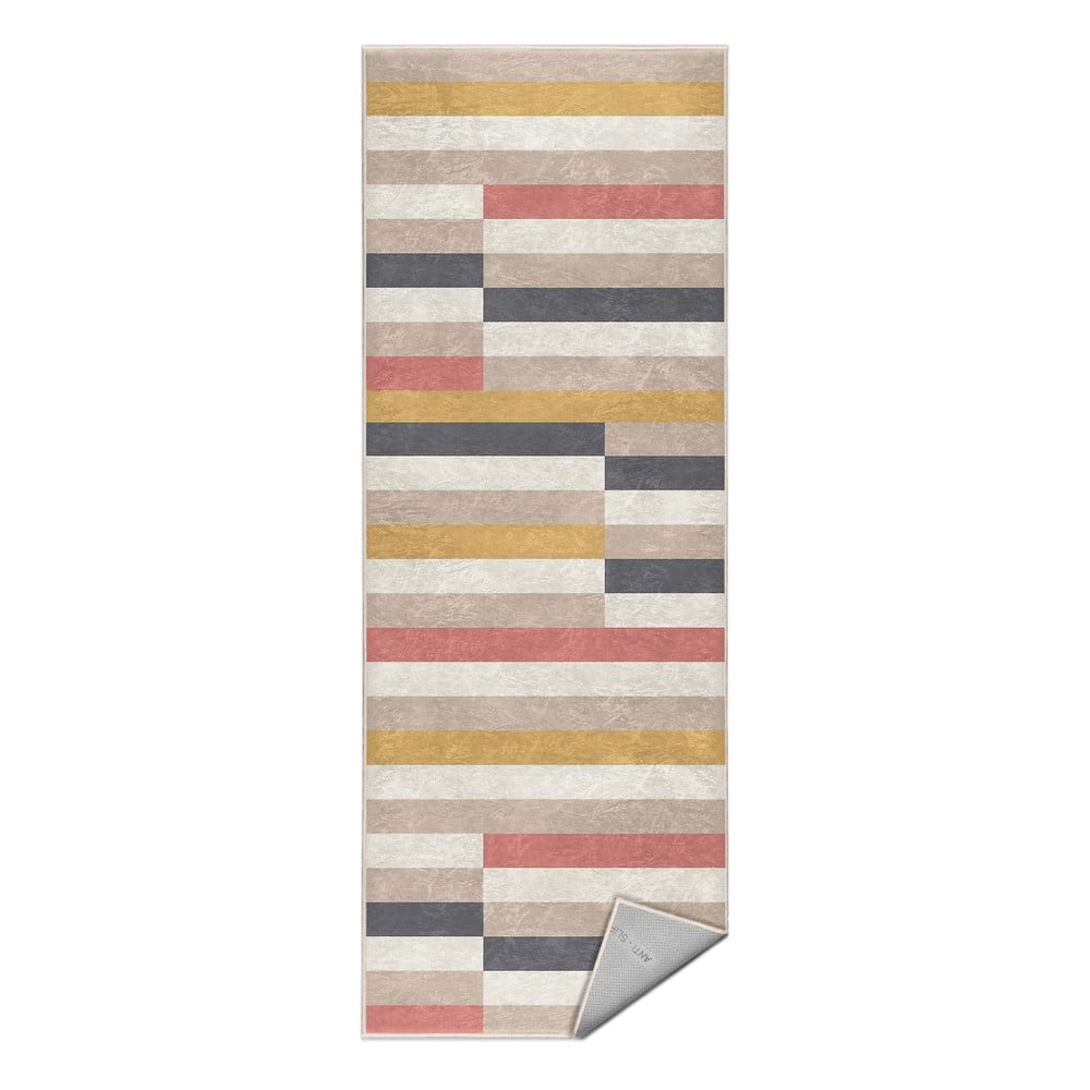 Mosható futószőnyeg 80x200 cm Rosy Bandas – Mila Home