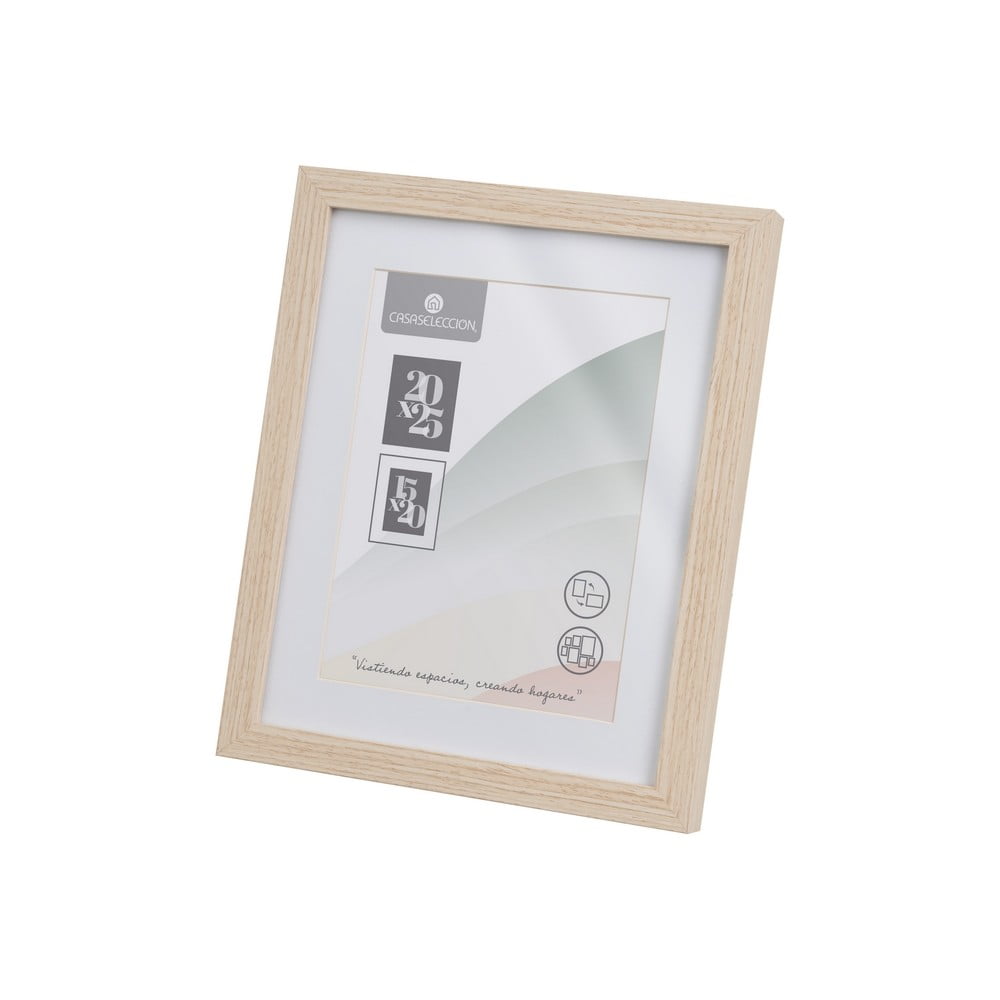 Natúr színű álló-fali képkeret 22