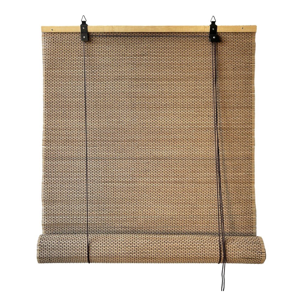 Natúr színű bambusz roló 60x160 cm Lyra – Gardinia