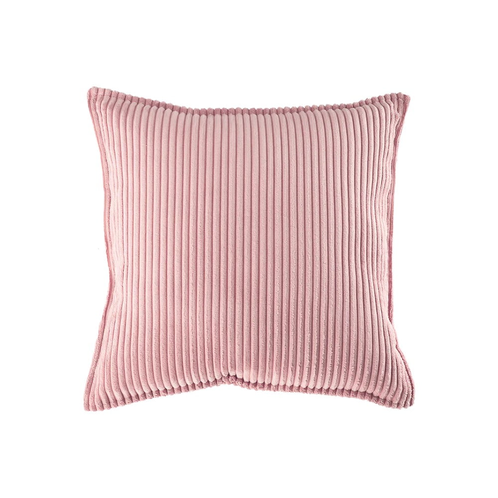 Rózsaszín kordbársony párna gyerek kanapéhoz Block – Wigiwama