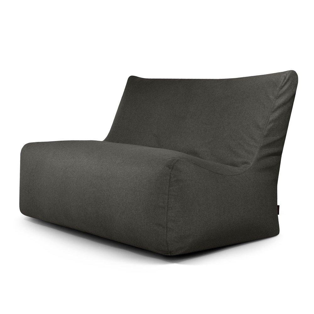 Sötétszürke babzsákfotel Sofa Seat Lounge – SLOWDOWN