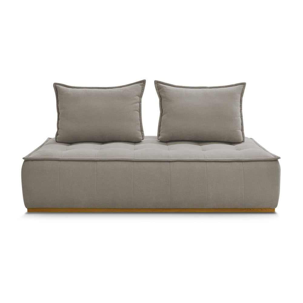 Szürkésbarna buklé kanapé 175 cm Elisa – Bobochic Paris