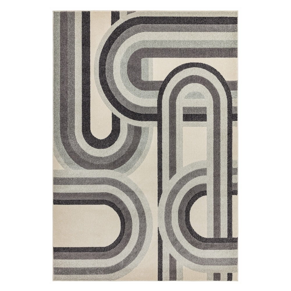 Szürkésbézs szőnyeg 200x290 cm Nova Retro Grey – Asiatic Carpets