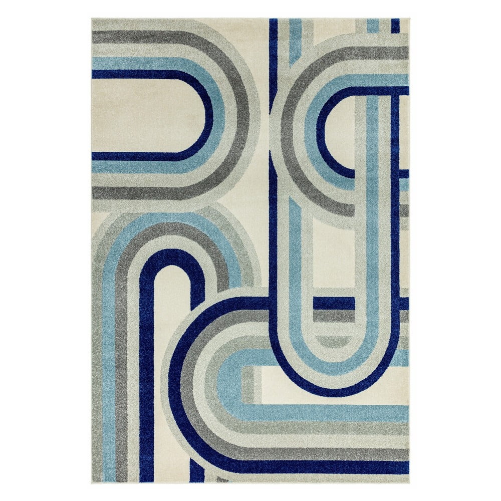 Szürkéskék szőnyeg 200x290 cm Nova Retro Blue – Asiatic Carpets