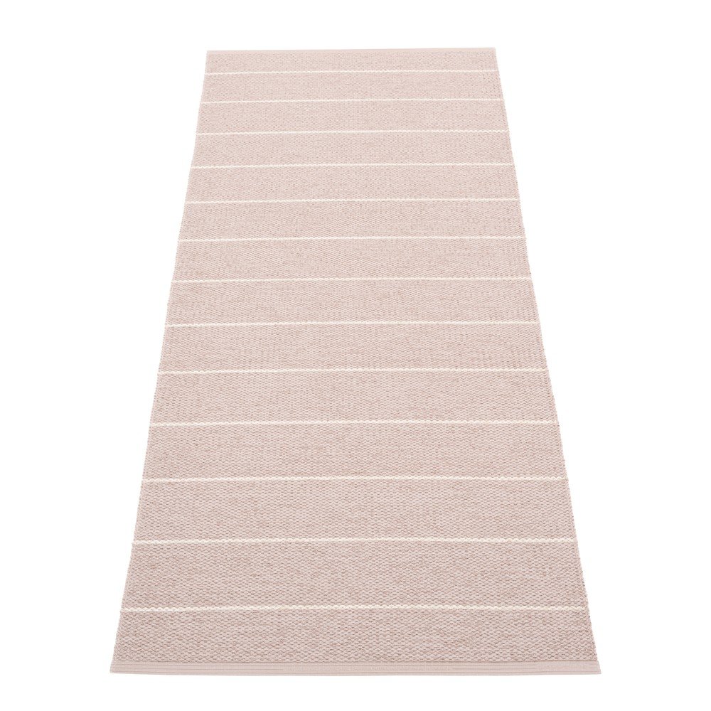 Világos rózsaszín kültéri-beltéri futószőnyeg 70x180 cm Carl Pale Rose – Pappelina