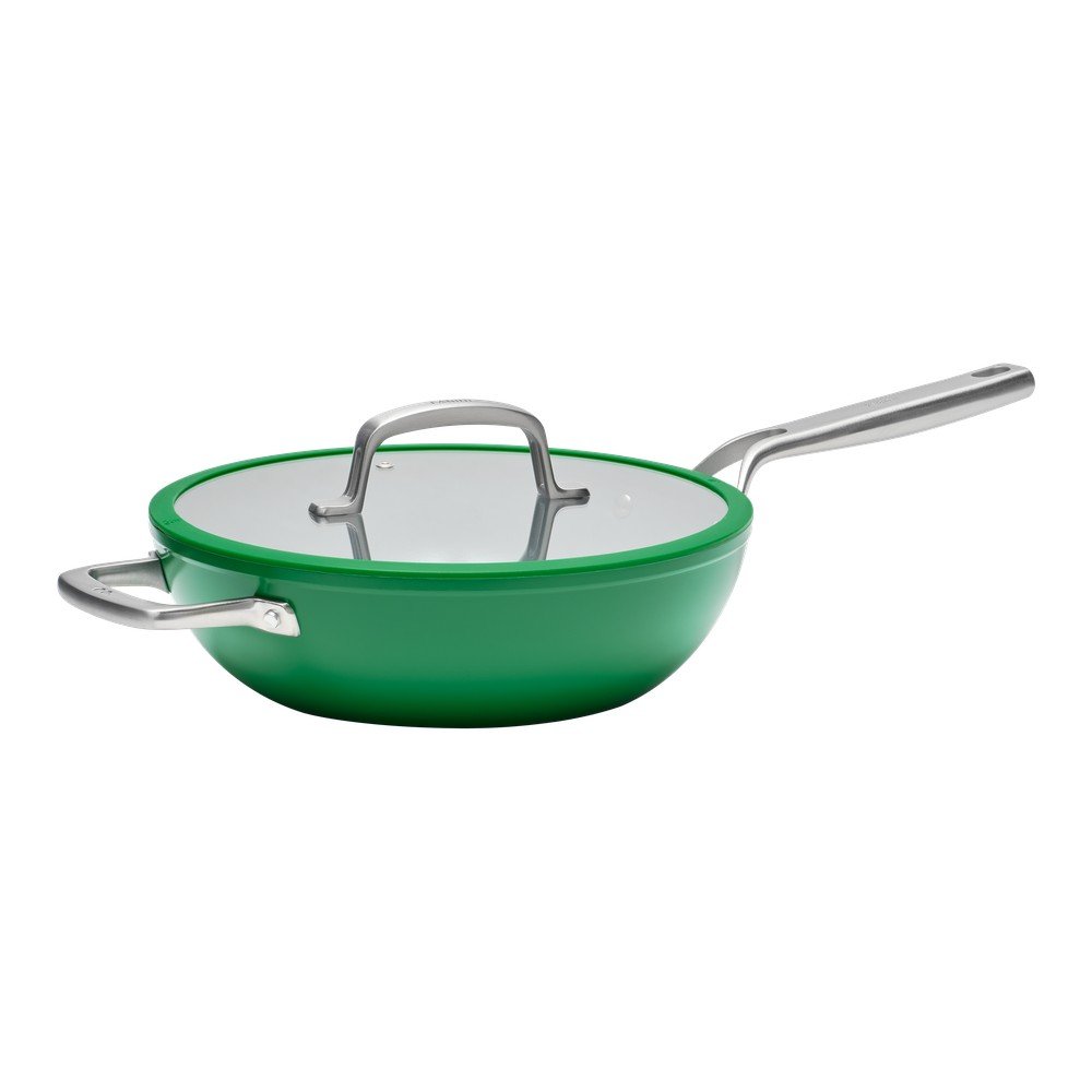 Wok serpenyő fedővel-kerámia felülettel ø 28 cm Meda 3.0 – FABINI