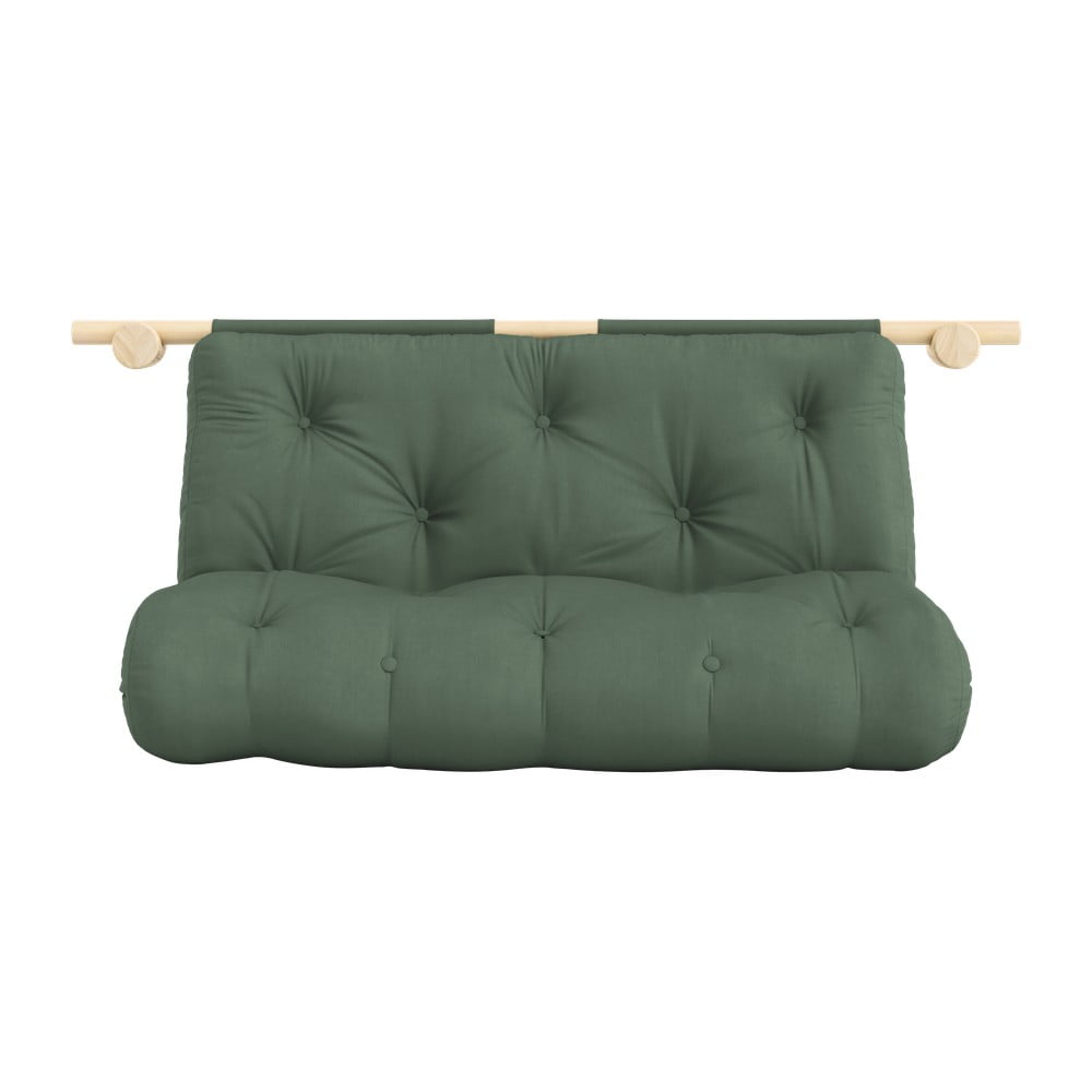 Zöld kinyitható kanapé 135 cm Hooked – Karup Design