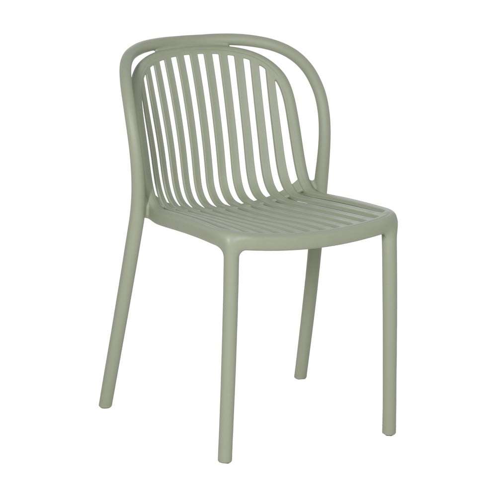 Zöld műanyag étkezőszék Alia – Ixia