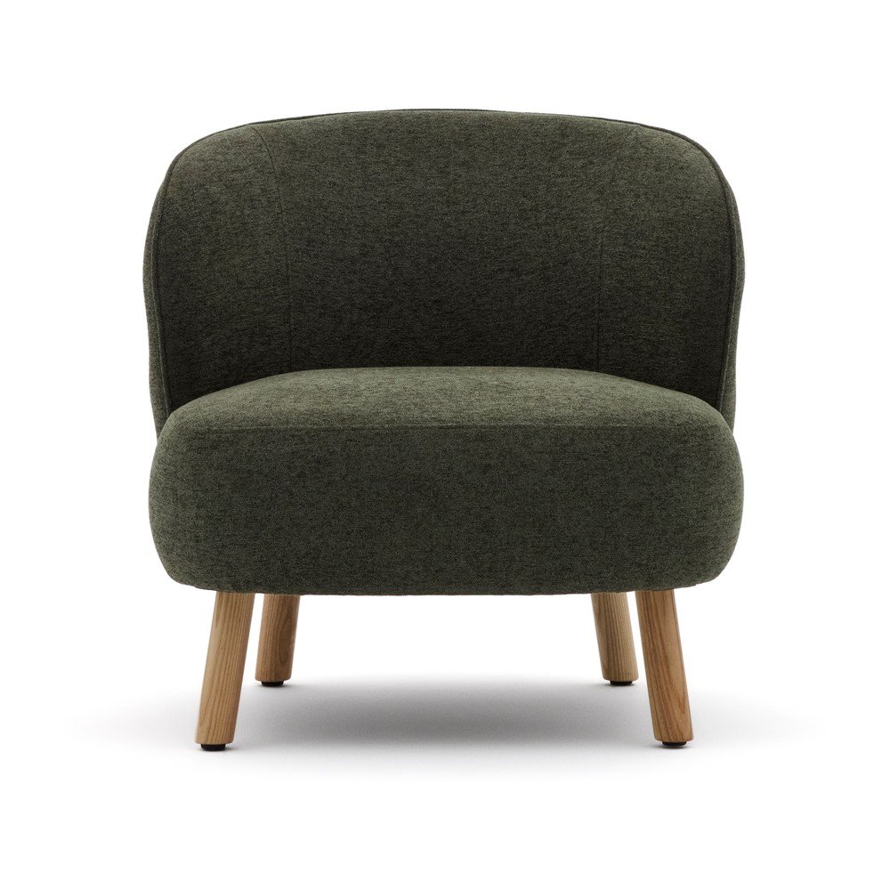 Zöld zsenília fotel Ulit – Kave Home