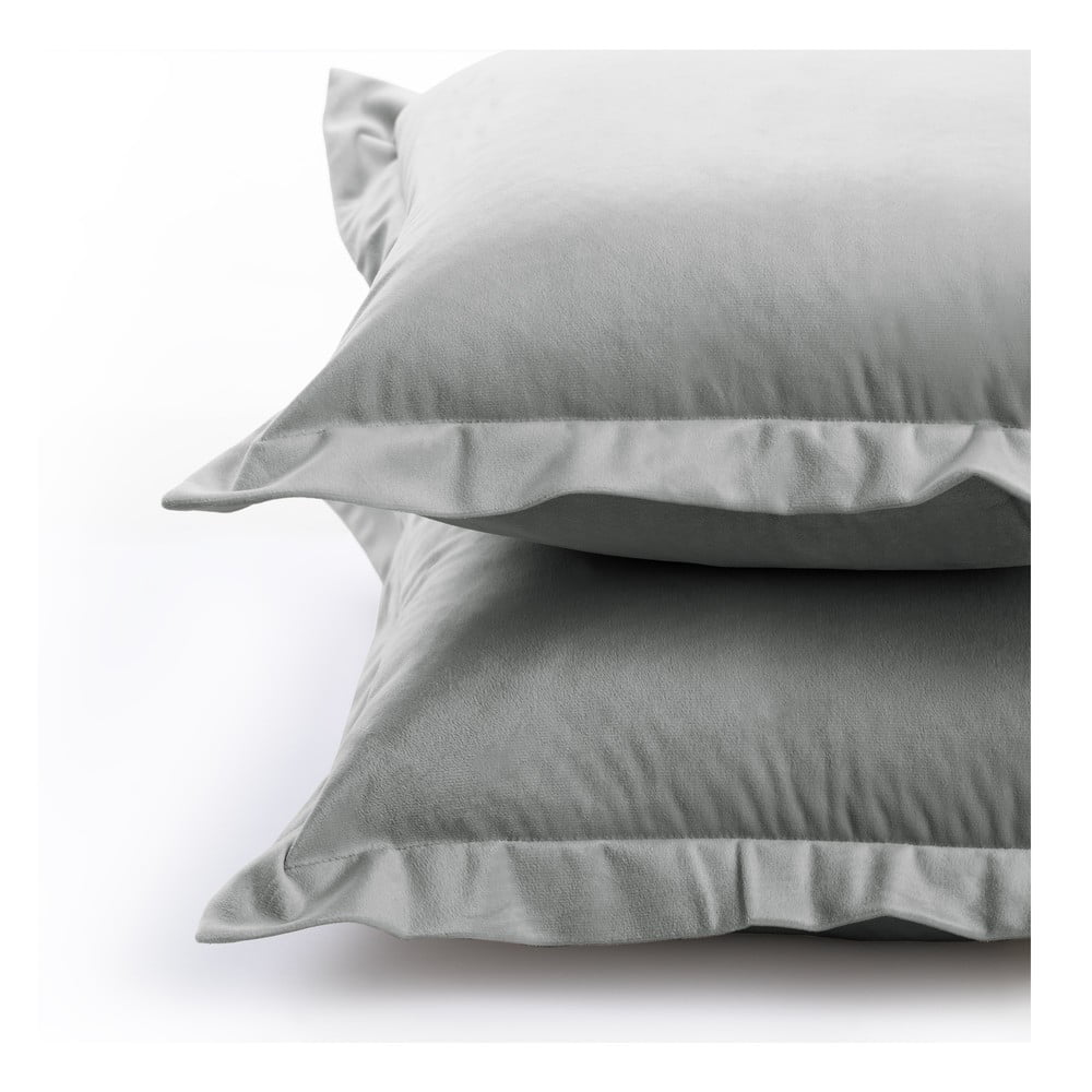 Bársony párnahuzat szett 2 db-os 50x70 cm Side – Restilo