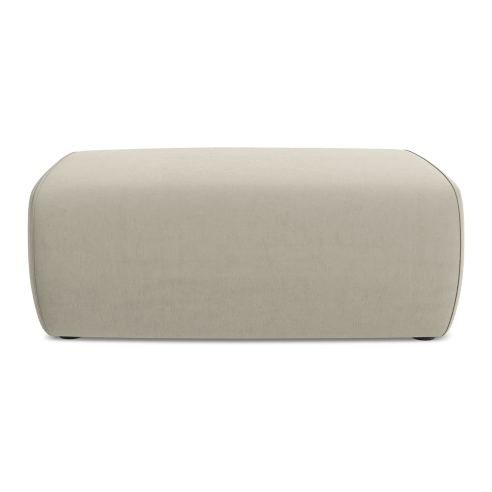 Bézs bársony lábtartó Kapua – Makamii