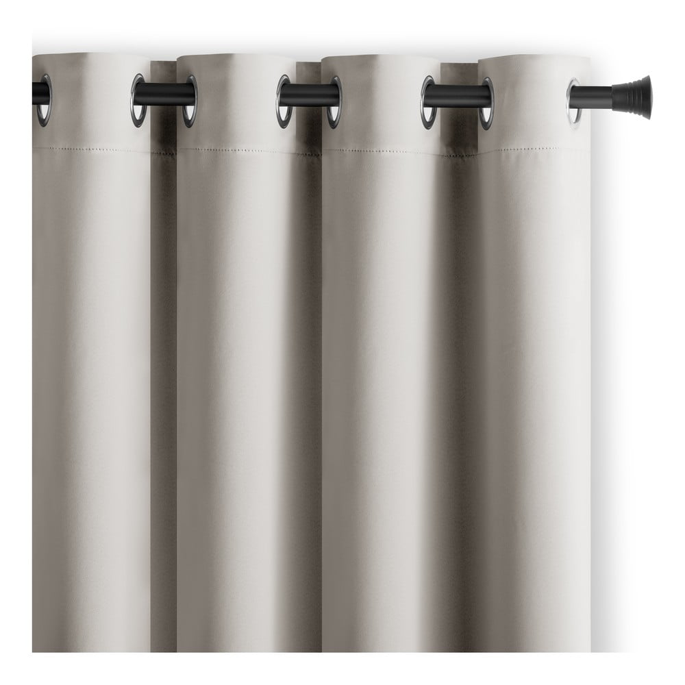 Bézs sötétítő függöny 140x270 cm Eyelets – Restilo