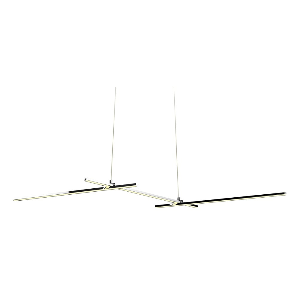 Ezüstszínű LED függőlámpa Thasos – Candellux Lighting