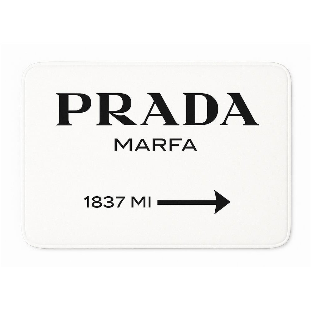 Fehér bársony fürdőszobai kilépő 60x100 cm Prada – Mila Home