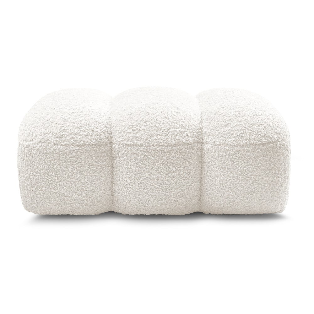 Fehér buklé lábtartó Hippolyte – Bobochic Paris