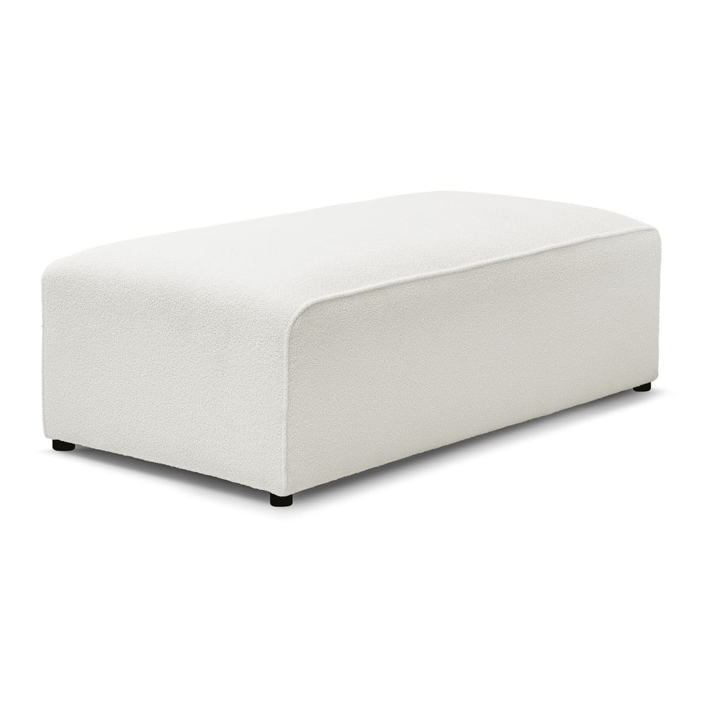 Fehér buklé moduláris lábtartó Megeve – Bobochic Paris