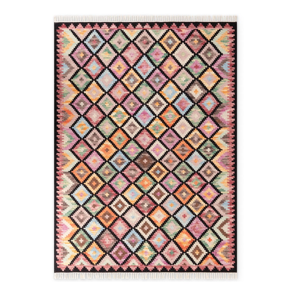 Kétoldalas kézi szövésű gyapjú szőnyeg 200x290 cm Kamal Zara – Nouristan