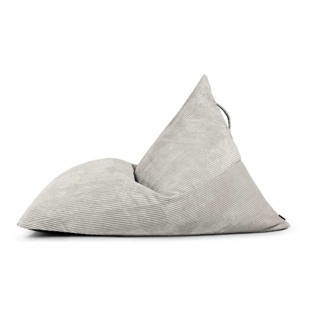 Krémszínű kordbársony babzsákfotel Razzmatazz – SLOWDOWN