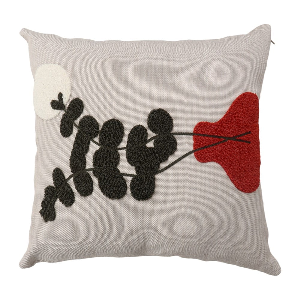 Len párnahuzat 43x43 cm Vazo – Mioli Decor