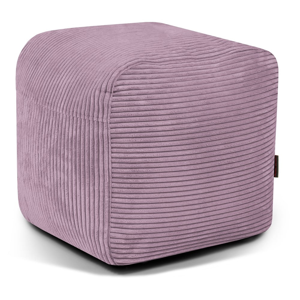 Lila kordbársony babzsákfotel Plus 50 Lounge – SLOWDOWN