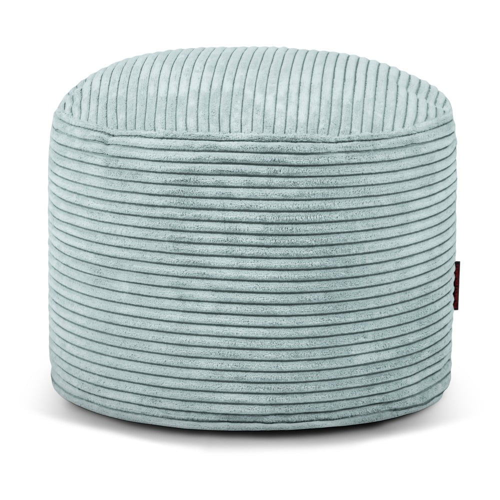 Mentazöld kordbársony babzsákfotel Mini – SLOWDOWN