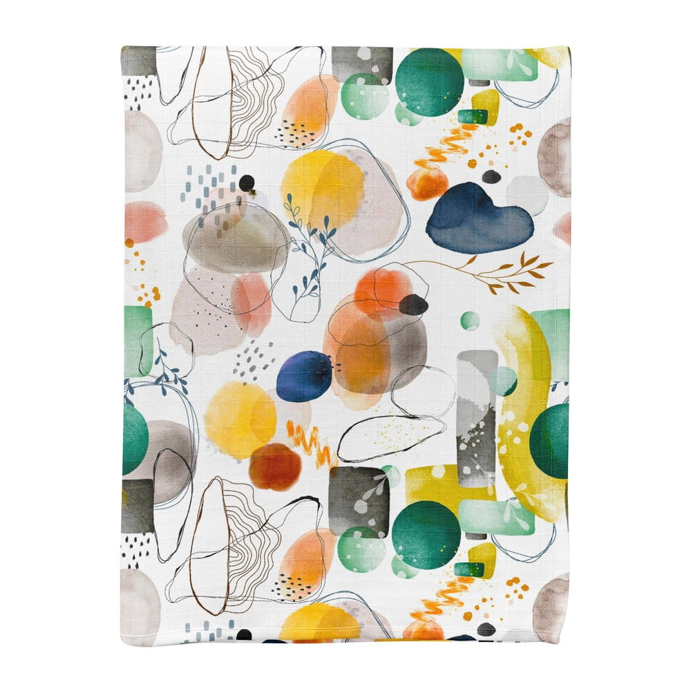 Muszlin gyerek takaró 75x100 cm Bohem – Mijolnir