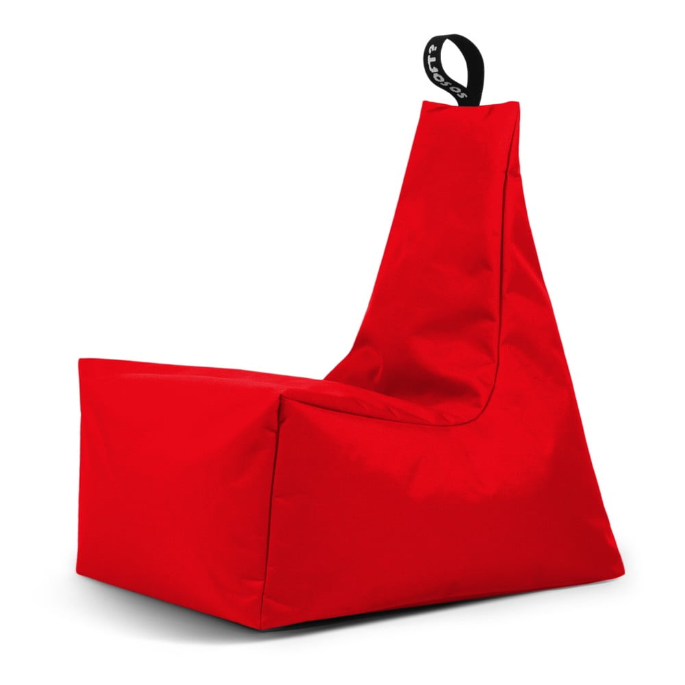 Piros babzsákfotel Icy XL – So Soft?