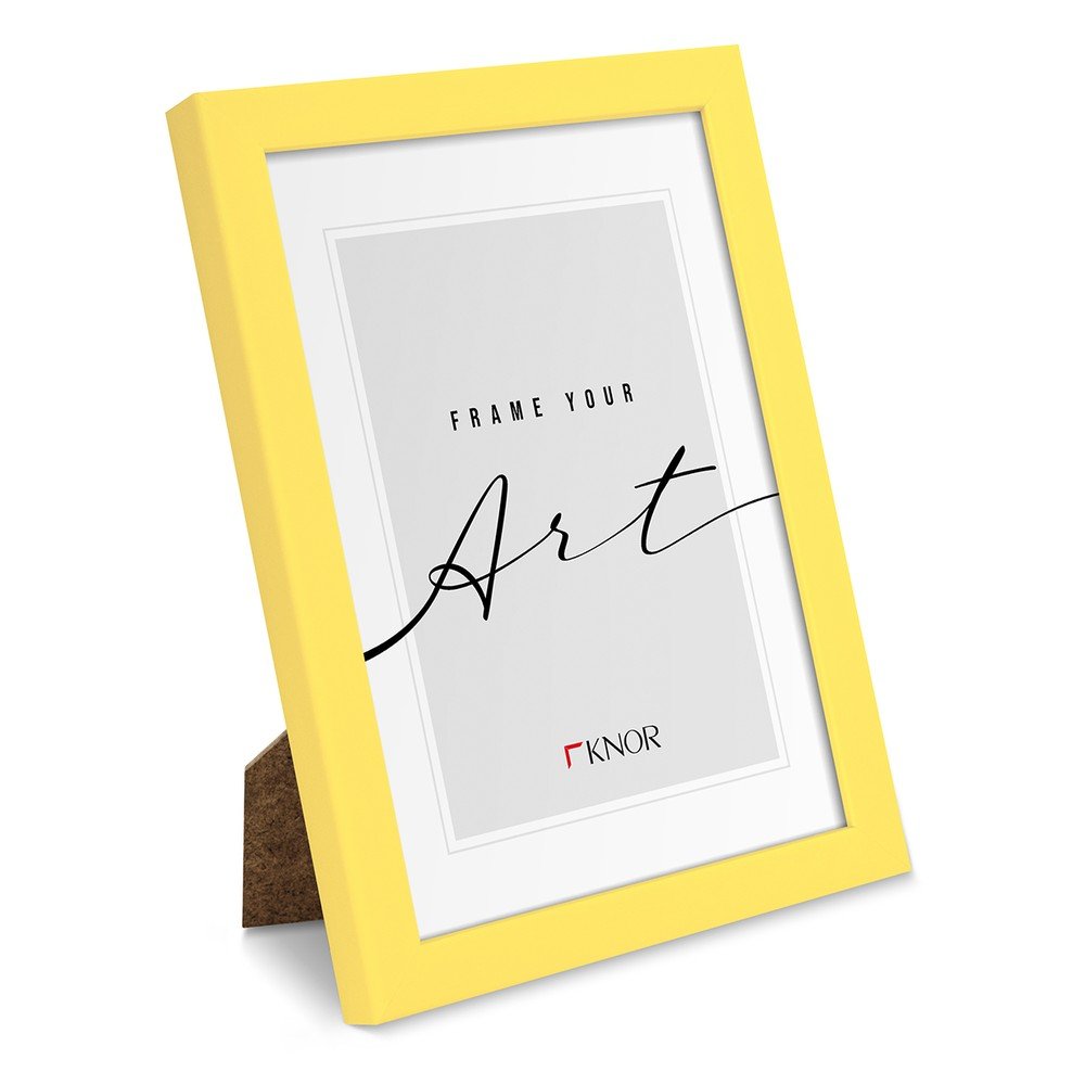 Sárga fali képkeret 32x42 cm – knor