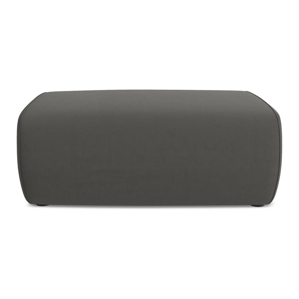 Sötétszürke bársony lábtartó Kapua – Makamii