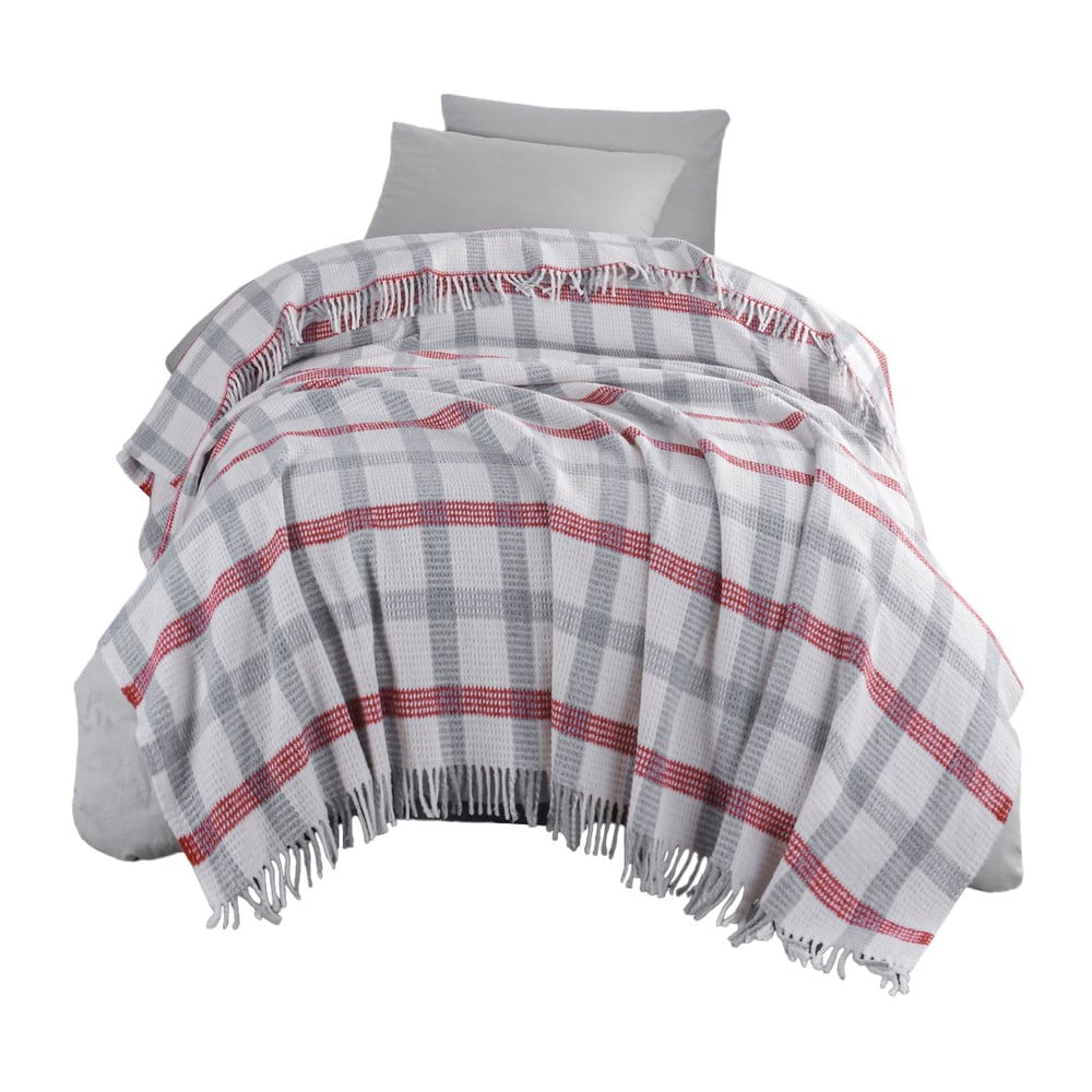 Szürke ágytakaró 150x200 cm Warm Soft – Mijolnir