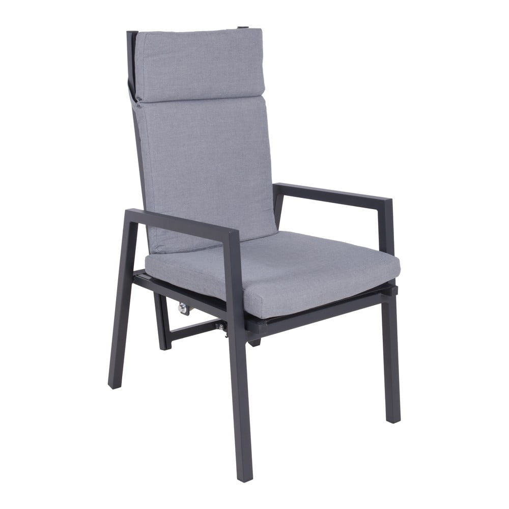 Szürke fém kerti szék Sintra – Garden Pleasure