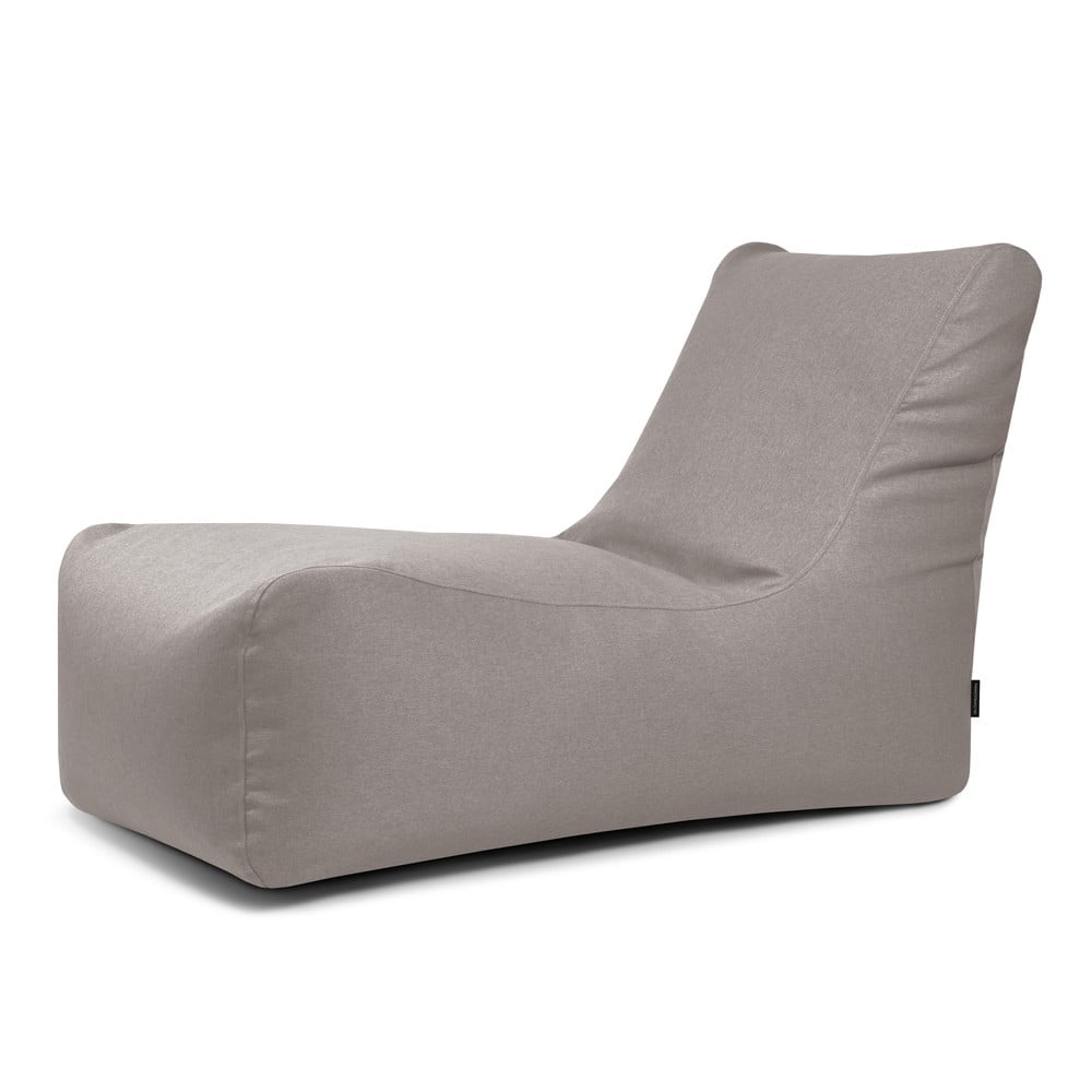 Szürkésbézs babzsákfotel Lounge – SLOWDOWN