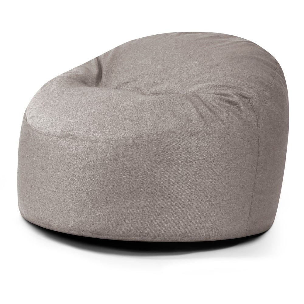 Szürkésbézs gyerek babzsákfotel Om 85 – SLOWDOWN