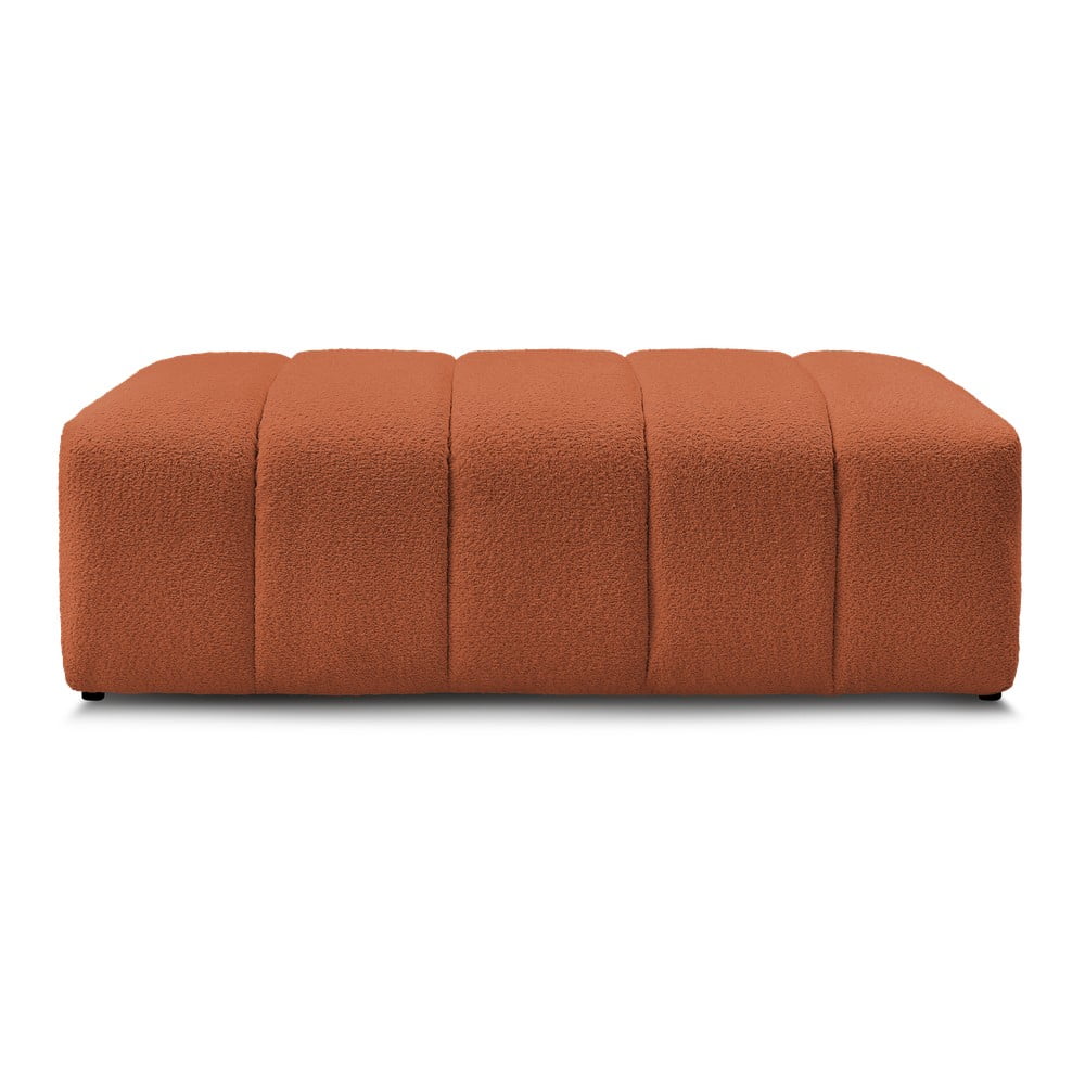 Terrakotta színű buklé lábtartó Annecy – Bobochic Paris